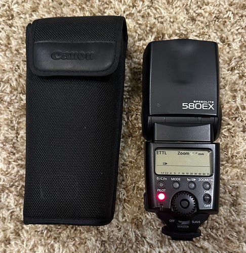 Flash canon speedlite - flash, 580ex