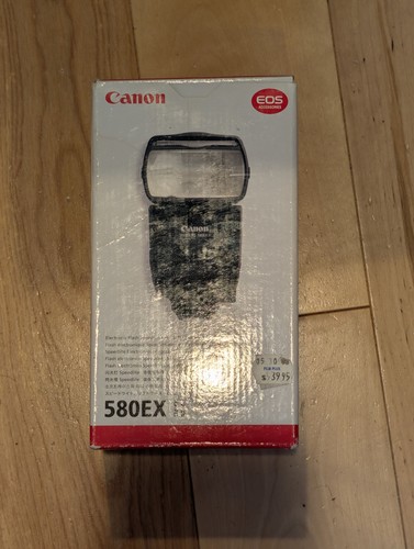 Flash canon speedlite - flash, 580ex