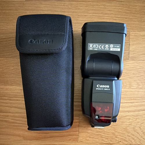 Canon speedlite 580ex flash - speedlite,